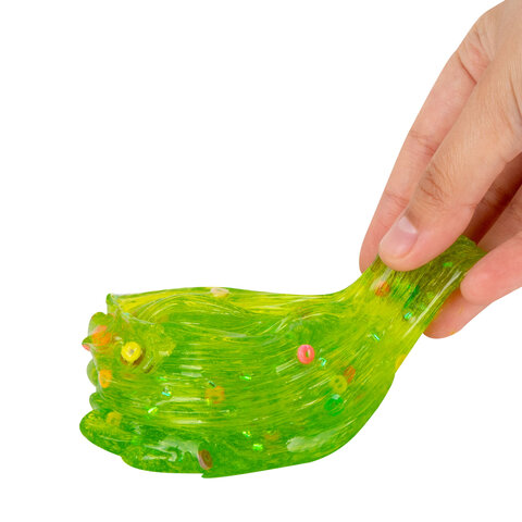 Слайм (лизун) с наполнителями МИКС, 140 г, ассорти 6 видов, JOLLY JOT (ДЖОЛЛИ ДЖОТ), 665950