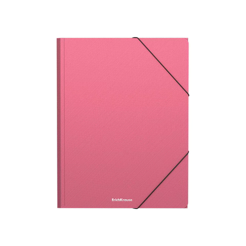 Папка на резинках ERICH KRAUSE "Diagonal Pastel", до 300 листов, ассорти, 600 мкм, 50400