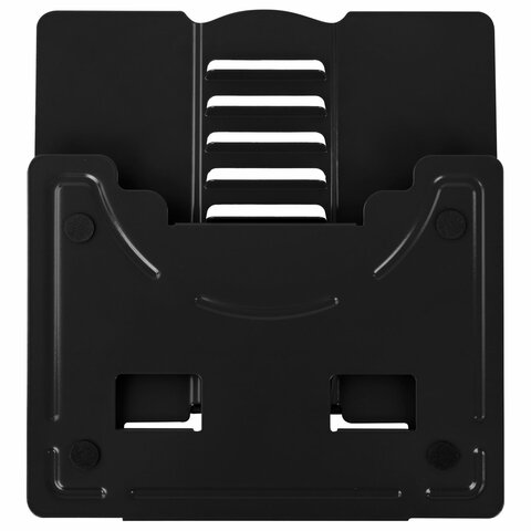 Подставка для книг и учебников BRAUBERG, Black, регулируемый наклон, металл, 238057