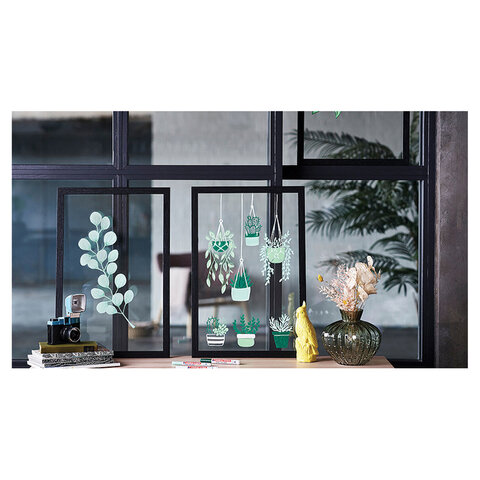 Маркер меловой EDDING 4085, 1-2 мм, БЕЛЫЙ, влагостираемый, для гладких поверхностей, Е-4085/49, E-4085/49