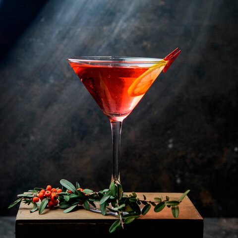 Бокал для мартини, коктейлей, на ножке, 215 мл, стекло, PASABAHCE "ЭНОТЕКА", 440061СЛ1