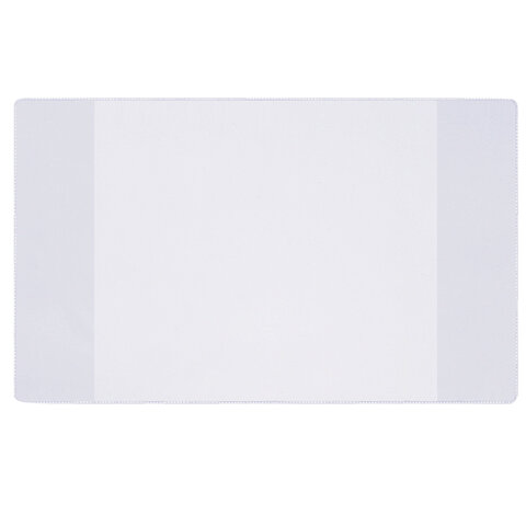 Обложки ПВХ для тетрадей и учебников, НАБОР 15 шт., ПЛОТНЫЕ, 110 мкм, универсальные, прозрачные, BRAUBERG, 271263