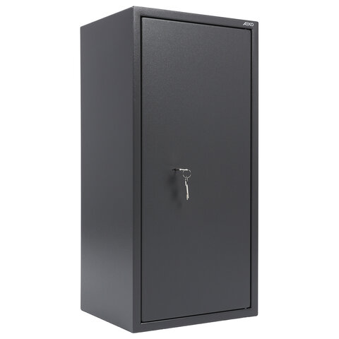 Сейф AIKO "TSN-90Т", 900х435х360 мм, 35 кг, ключевой замок, полка, трейзер, крепление к полу, TSN-90T