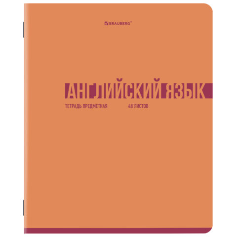 Тетради предметные, КОМПЛЕКТ 12 ПРЕДМЕТОВ, 48 л., обложка картон, BRAUBERG "VIBE", 405163