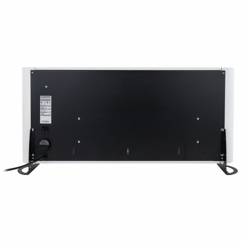 Обогреватель-конвектор SONNEN ONYX-2000.1, 2000 Вт, Х-образный нагревательный элемент, белый, сделано в России, 457630