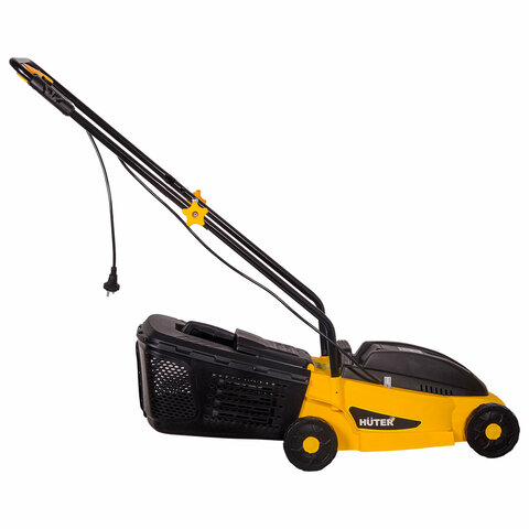 Газонокосилка сетевая HUTER ELM-1100, 1100 Вт, 3100 об./мин, ширина скашивания 32 см, 70/4/2