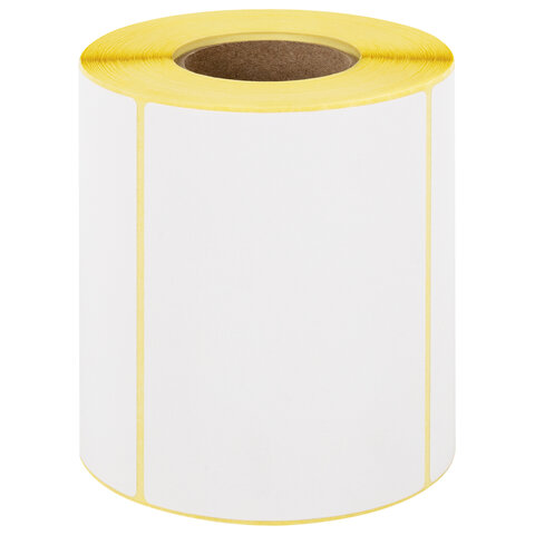 Этикетка термотрансферная ПОЛУГЛЯНЕЦ (100х72 мм), 500 этикеток в ролике, 111977