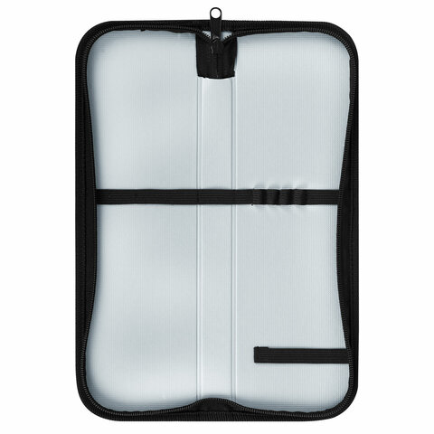 Пенал-тубус для кистей на молнии, кожзам, размер 270х90 мм, черный, ФК-1, 83058