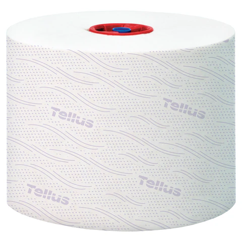 Бумага туалетная 90 м, Tellus/TORK (Система Т6) PREMIUM, КОМПЛЕКТ 27 рулонов, 2-слойная, белая, 127520/127521
