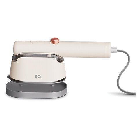 Отпариватель ручной BQ (БИ-КЬЮ) SG1009H, 1000 Вт, пар 21 г/мин, резервуар 0,06 л, 1 режим, бежевый, 86199360