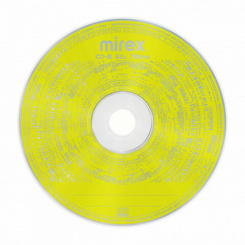 Диски CD-R MIREX Random Color, 700 Мб, 48x, Cake Box (упаковка на шпиле), КОМПЛЕКТ 50 шт., цветные, UL120009A8B