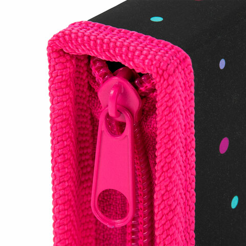 Пенал ЮНЛАНДИЯ, 1 отделение, картон с эффектом soft-touch, 19х11 см, "Cat squad", 273493