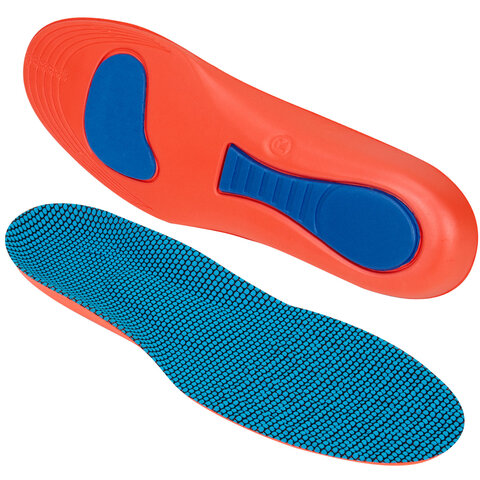 Стельки для обуви с супинатором АНАТОМИЧЕСКИЕ, материал EVA PRO, размер RU 34-39 / EU 35-40, с линиями выреза, SHEGRA (ШЕГРА), 700772