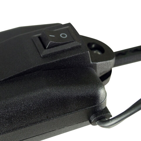 Настольная лампа светильник Дельта + на подставке, ЛЮМИНЕСЦЕНТНАЯ, цоколь 2G7, 11 Вт, чёрный