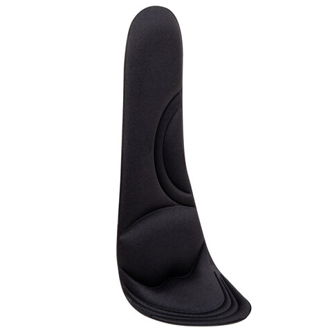 Стельки для обуви с ЭФФЕКТОМ ПАМЯТИ, материал MEMORY FOAM, размер RU 39-44 / EU 40-45, с линиями выреза, SHEGRA (ШЕГРА), 700745