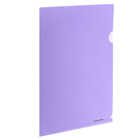 Папка-уголок ERICH KRAUSE "Diagonal Pastel", ассорти, 0,18 мм, 50170