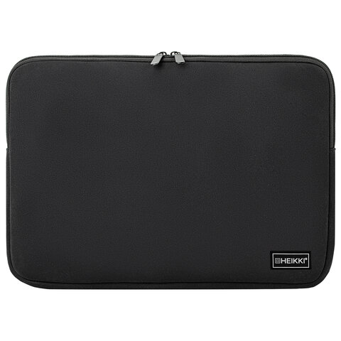 Чехол для ноутбука HEIKKI SLIM 15,6'' (ХЕЙКИ), неопрен, Case, черный, 26х37х2,5 см, 272605