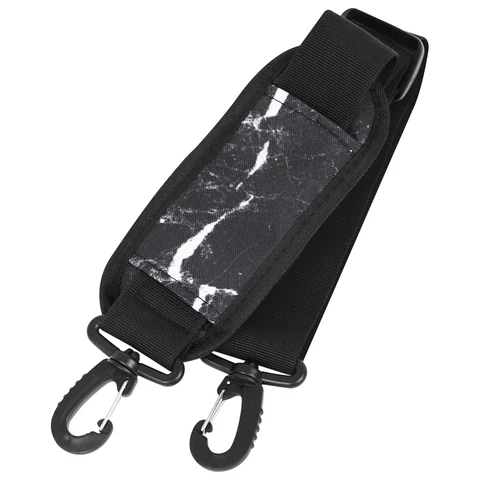 Сумка портфель BRAUBERG STYLE с отделением для ноутбука 13-14", 3 кармана, "Marble", черная, 26х36х3 см, 270835