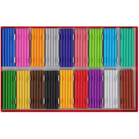 Пластилин ГАММА "Мультики", 18 цветов, 360 г, со стеком, 280028