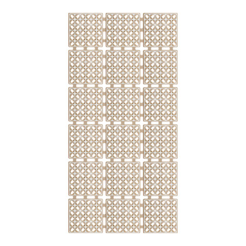 Коврик для ванны противоскользящий износостойкий 80х40 см, "Кофейные зерна", ПП + ТПЭ, PRIMILA (ПРИМИЛА), 700386