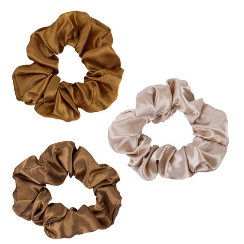 Резинки для волос НАБОР 3 шт., 3х19 см, скранч, АССОРТИ, MONTE VITA (МОНТЕ ВИТА), 457072