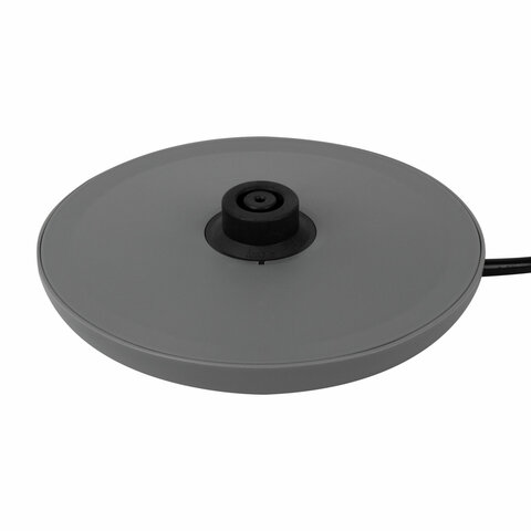 Чайник электрический с двойными стенками SONNEN KT-8719G, 1,5 л, 2200 Вт, графитовый, 454693