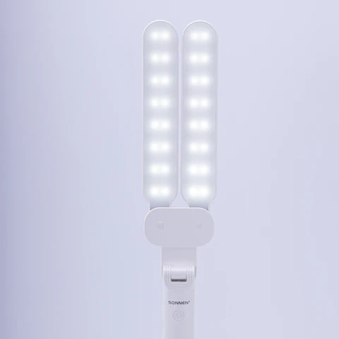 Настольная лампа / светильник беспроводная SONNEN PT-202, подставка для книг, USB, LED, 5 Вт, 3 режима, 238780