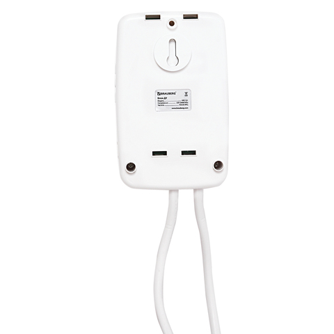 Экран проекционный настенный (180х180 см), матовый, электропривод, 1:1, BRAUBERG "MOTO", 236733