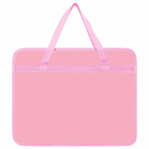 Папка на молнии с ручками BRAUBERG А4, 1 отделение, пластик, 80 мм, "Hi there", 273370