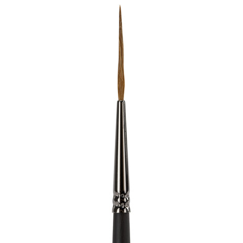 Кисть художественная проф. BRAUBERG ART CLASSIC, колонок, лайнер, № 0, короткая ручка, 200941