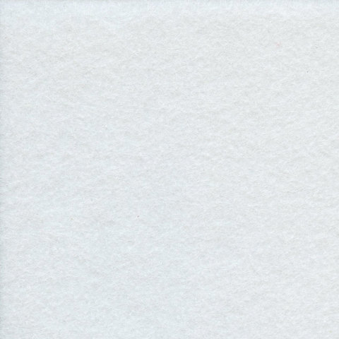 Цветной фетр МЯГКИЙ 500х700 мм, 2 мм, плотность 170 г/м2, рулон, снежно-белый, ОСТРОВ СОКРОВИЩ, 660635