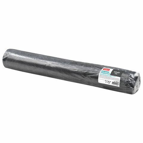 Коврик придверный 40х60 см, СЕРЫЙ, влаго-грязезащитный, 300 г/м2, мелкий рубчик, PRIMILA (ПРИМИЛА) STANDARD, 701018