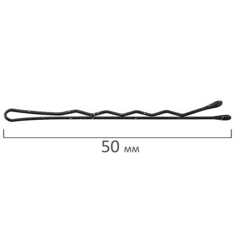 Невидимки для волос НАБОР 32 шт., 5 см, разные цвета, MONTE VITA (МОНТЕ ВИТА), 457100