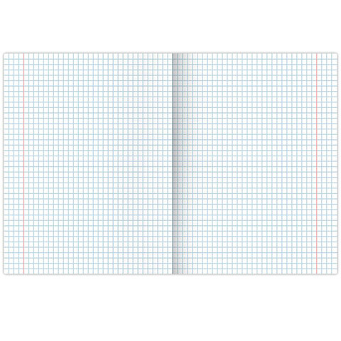 Тетрадь А5, 96 л., BRAUBERG, скоба, клетка, TWIN-лак, "Аниме", 404434