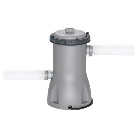 Каркасный бассейн, фильтр-насос 3028 л/ч, лестница, тент "Steel Pro Max" 457х107 см, 14970 л, усиленный каркас, BESTWAY, 56488