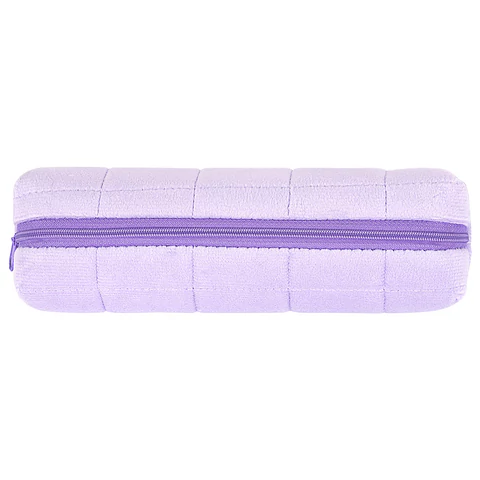 Пенал BRAUBERG, мех, 21х6х6 см, фиолетовый