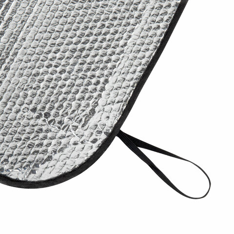 Шторка солнцезащитная 150х80 см для лобового стекла автомобиля, на присосках, DASWERK (ДАСВЕРК), 671253