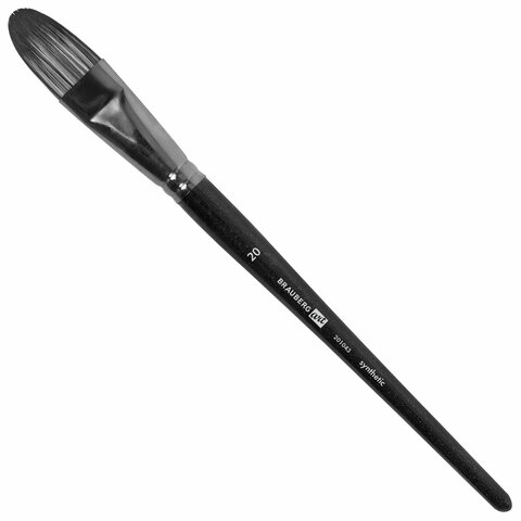 Кисти художественные набор 15 шт. + мастихин, в пенале, черные, синтетика, BRAUBERG ART DEBUT, 201043