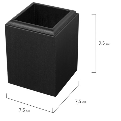 Набор подарочный настольный BESTAR "Titan" из дерева, 8 предметов, цвет "черное дерево", 237217