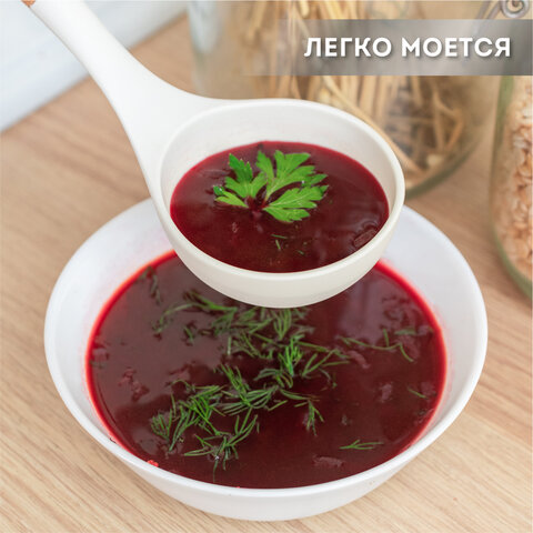 Набор силиконовых кухонных принадлежностей с деревянными ручками 12 в 1, молочный, DASWERK (ДАСВЕРК), 608193