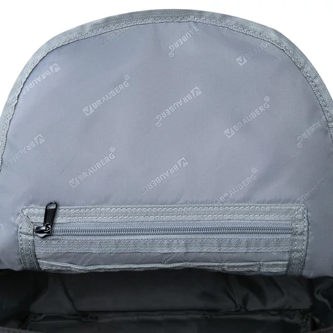 Рюкзак BRAUBERG FASHION CITY универсальный, 2 отделения, "Norm", черный, 46х31х15 см, 272573