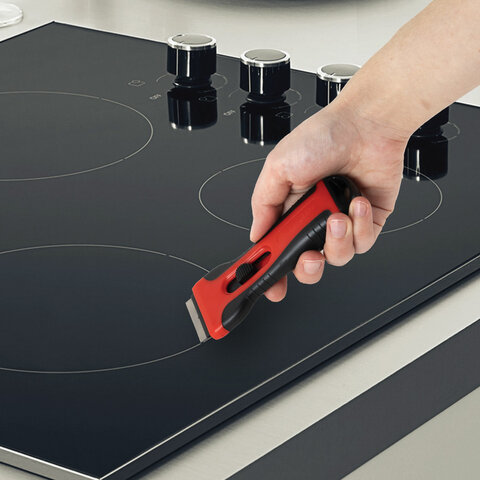 Скребок для любых поверхностей (керамика, стекло, плитка) BRAUBERG "ULTRA", 5 лезвий, 607457