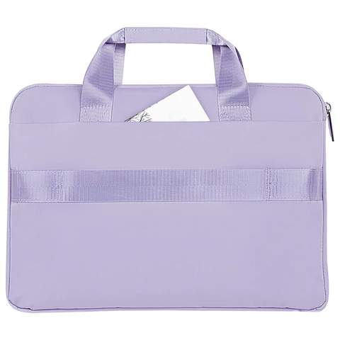 Сумка портфель HEIKKI ULTRA (ХЕЙКИ) с отделением для ноутбука 15,6", Lavender, лавандовая, 28х39х3 см, 272610