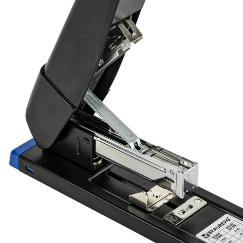 Степлер МОЩНЫЙ до 100 листов BRAUBERG "Heavy Duty Extra", скобы № 24/6-23/13, 270552