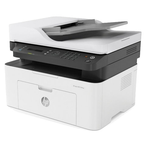 МФУ лазерное HP Laser 137fnw "4 в 1", А4, 20 стр./мин., 10000 стр./мес., АПД, Wi-Fi, сетевая карта, 4ZB84A
