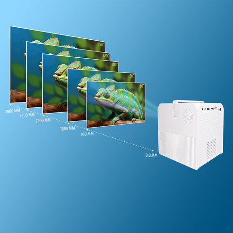 Проектор CACTUS CS-PRC.04WT.WUXGA-A, LCD, 1920x1080, 16:9, 3500 лм, 1000:1, 1,35 кг, серебряный