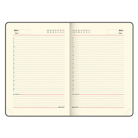 Ручка шариковая PARKER "Jotter Plastic CT", корпус красный, ежедневник А5 красный, пакет, 880897