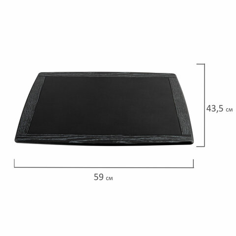 Набор настольный GALANT "Black Hawk" из дерева, 6 предметов, цвет "чёрный дуб", 238167