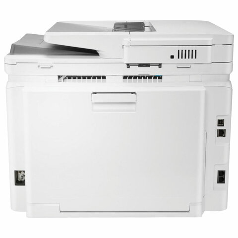 МФУ лазерное ЦВЕТНОЕ HP Color LaserJet Pro M283fdw "4 в 1", 21 стр./мин., 40000 стр./мес, ДУПЛЕКС, Wi-Fi, сетевая карта, 7KW75A