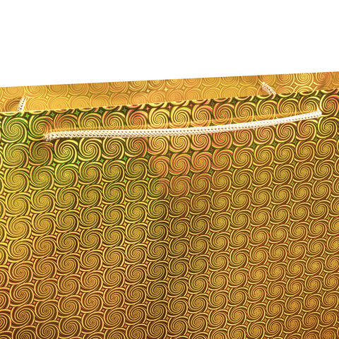 Пакет подарочный (1 шт.) 53x16x38 см, "BIG SIZE", голография, ассорти 3 цвета, ЗОЛОТАЯ СКАЗКА, 609730